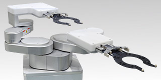 ウェーハ搬送用新型ロボット「MTCR」（参考出展）