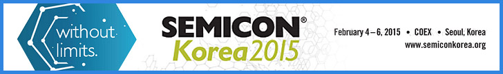 SEMICON KOREA 2015 banner