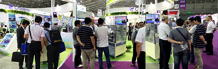 Our booth at SEMICON TAIWAN 2015